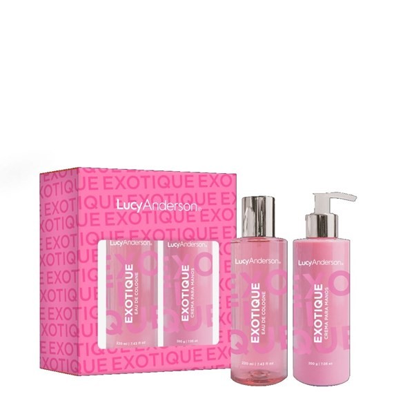 Set de Perfume Lucy Anderson Cologne Exotique+Cr Manos 200 xgr Presentación 200 ml #1