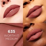 Labial Líquido Infaillible Matte Resistance Tono 635 Worth It Medium #3