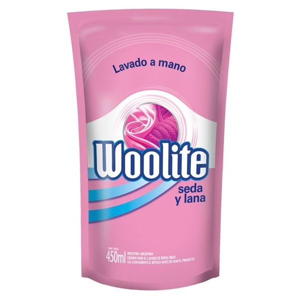 Detergente Woolite Lav Mano Seda Y Lana 450ml alt