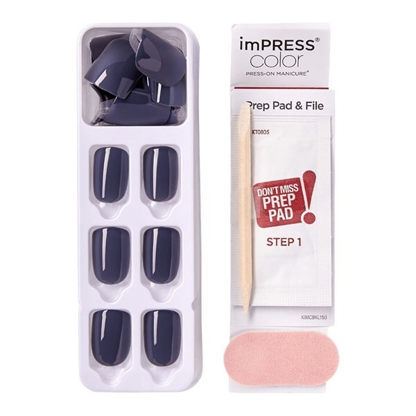 Uñas Postizas Press On Impress Color Graytitude alt
