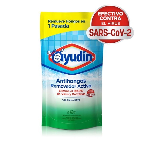Limpiador Antihongos Ayudin Removedor Activo Envase Economico 450 Ml alt