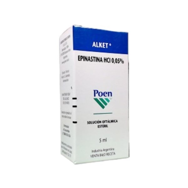 Max Vision Alket Epinastina Solución Oftálmica x 5 ml #1