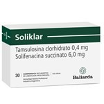 Soliklar | 30 Comprimidos | tamsulosina clorhidrato + solifenacina succinato #1