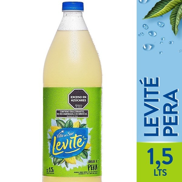 Agua Saborizada Levité Pera 1,5 Lts. #1
