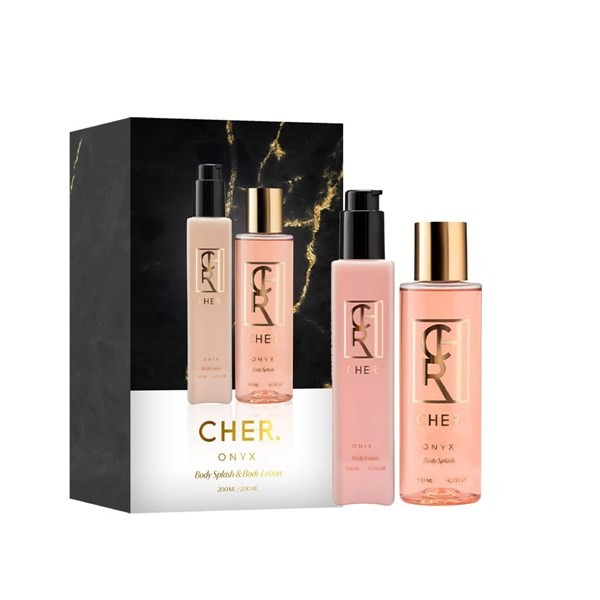 Set Cher Onyx Body Splash x 200 ml + Body Lotion x 200 ml #1