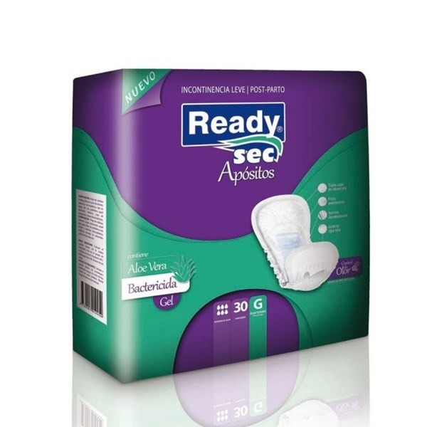 Apósitos Readysec Grande 30 Unidades