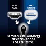 Bic 3 mach Carbono Afeitadora Reutilizable 1 Unidad #8