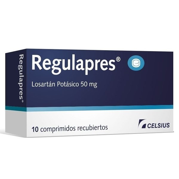 Regulapres 50 mg | 10 comprimidos | Losartán #1