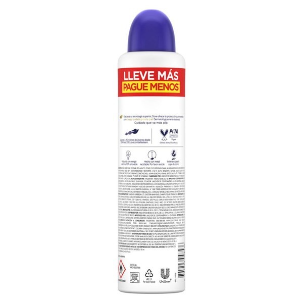 Desodorante Antitranspirante Dove Original en Aerosol x 250 ml alt