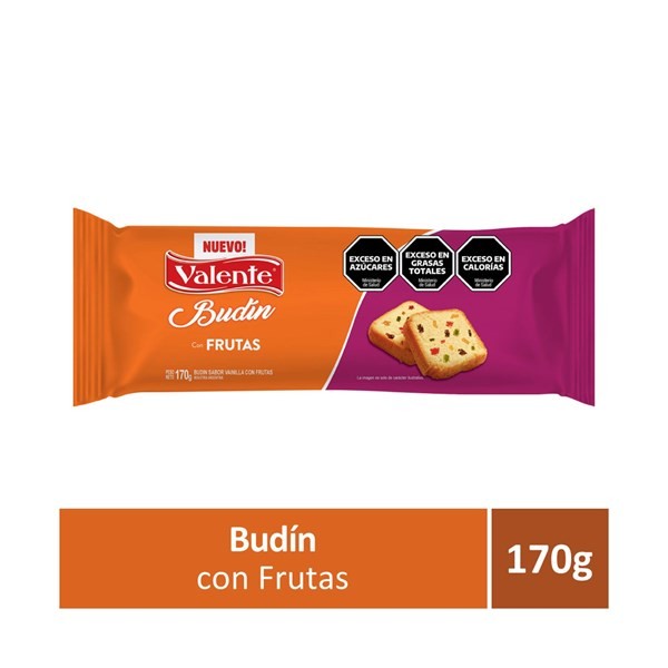 Budín Valente Con Fruta 170 G. #1