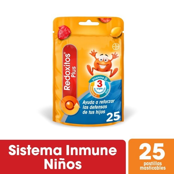 Redoxitos Pastillas Masticables Sachet (25 Unidades) alt