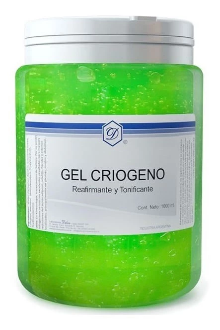 Gel Criogeno Reductor Tonificante Reafirmante 1000 ml