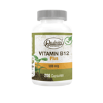 QUALIVITS VITAMIN B12 PLUS 500MCG X200 CAPSULAS #1