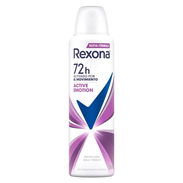 Desodorante Femenino Rexona Active Emotion 72H 150 ml alt