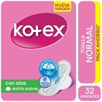 Kotex Normal Toallas Femeninas Con Alas 32 Unidades | Unico #2