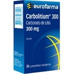 Carbolitium 300mg | 30 comprimidos | Carbonato de litio #1