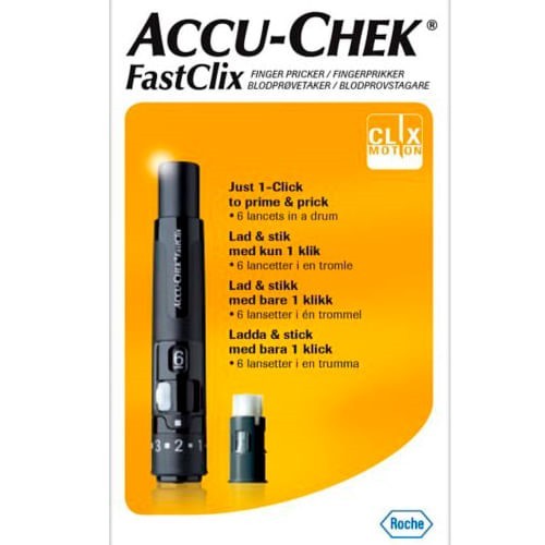 Accu Chek Dispositivo de Punción Fastclix Kit alt