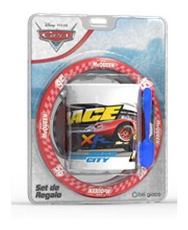 Disney Set Cars Bowl Vaso Cuchara #1