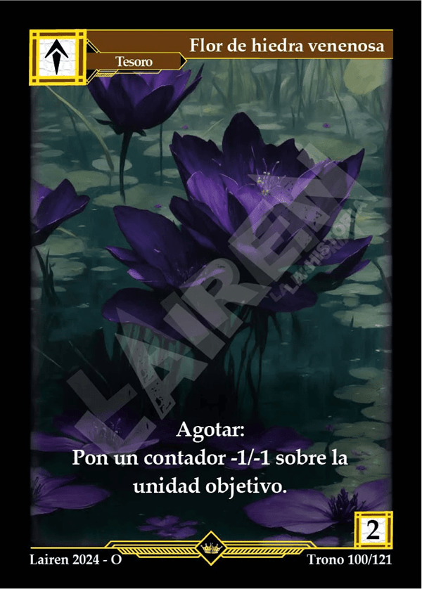 100 Flor De Hiedra Venenosa #1