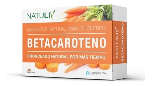 Natuliv Suplemento Dietario Betacaroteno (30 Capsulas) alt