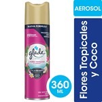 Desodorante De Ambientes Glade Aerosol Flores Tropicales Y Coco 360 Ml #1