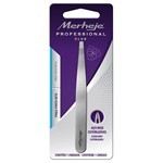 Merheje Pinza Depilatoria Punta Recta Professional -De Acero Inoxidable- #1