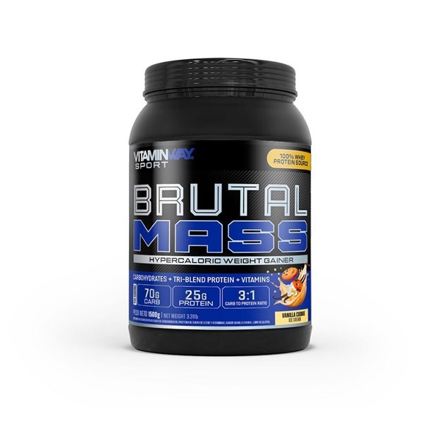 Vitamin Way Brutal Mass Sabor Vainilla 1500 g