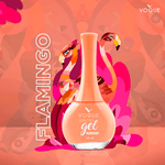 Vogue Esmalte Efecto Gel Coleccion Amazonia Color Flamingo #3