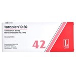 Taroplen D 80 Mg | 42 comprimidos | Telmisartán + hidroclorotiazida

 #1