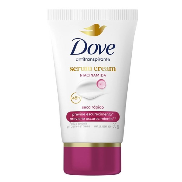 Antitranspirante Dove Sérum Cream Previene Oscurecimiento x 50 g