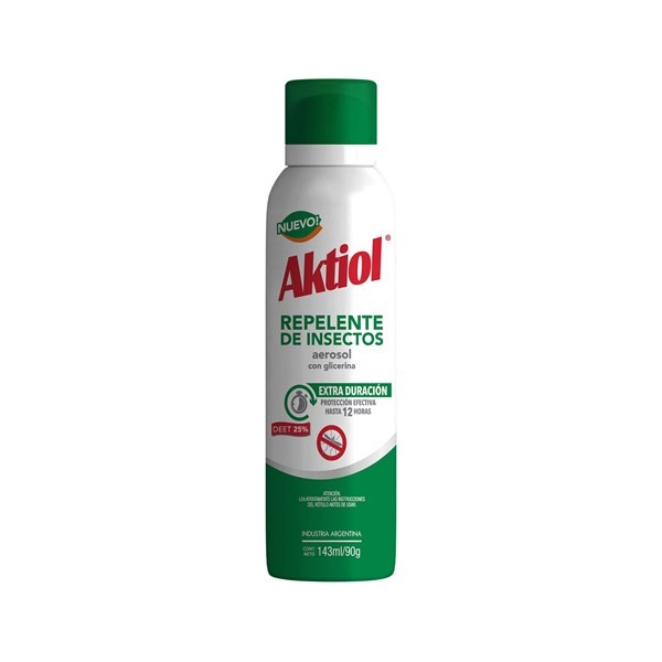 Repelente Para Mosquitos Aktiol Extra Duración 143 ml #1
