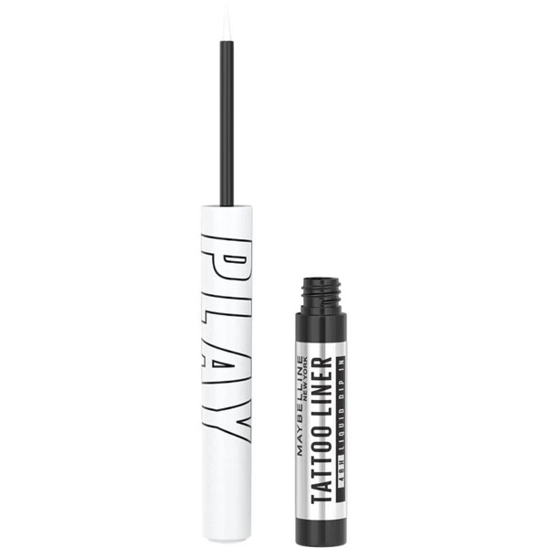 Delineador De Ojos Liquido Maybelline Tattoo Liner Play Defend x2.1gr