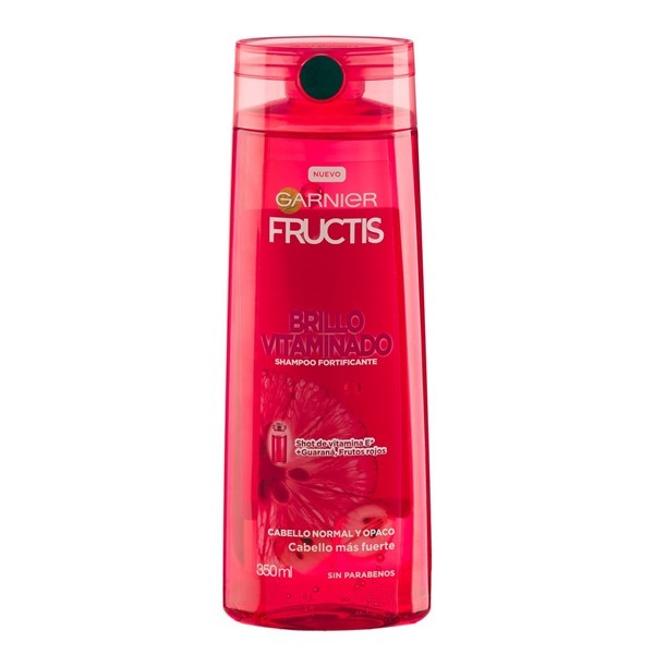 Fructis Shampoo Brillo Vitaminado 350 ml alt