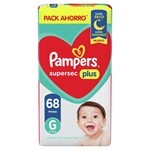 Pampers Pañales Supersec Plus (68 Unidades) g #2