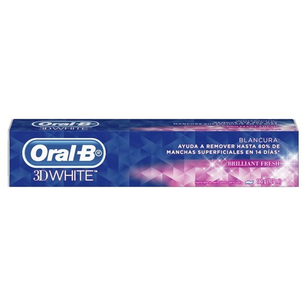Oral B Crema Dental 3D White Brilliant Fresh 140 gr alt