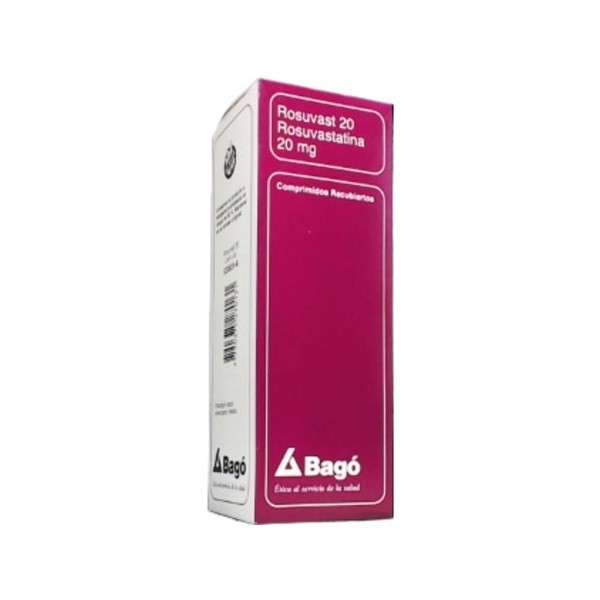 Bagó Rosuvast 20 Mg Rosuvastatina x 60 Comp #1