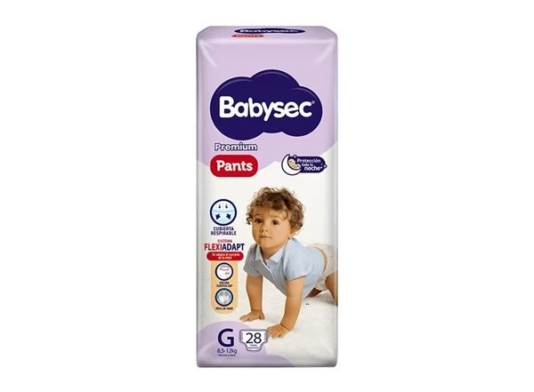 Babysec Pants Premium g (28 Unidades)