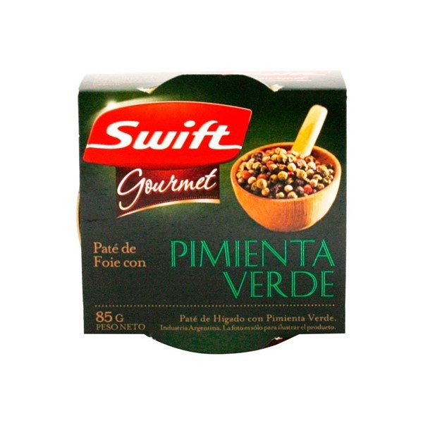 Paté De Foie Swift Pimienta Verde 85 Gr alt
