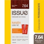 Issue Kit Tintura en Crema Keratin Color 7.64 Rubio Rojizo Cobrizo #1