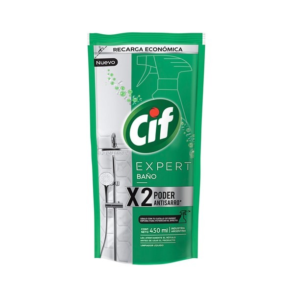 Limpiador Para Baño Cif Expert Dp 450 cc. alt
