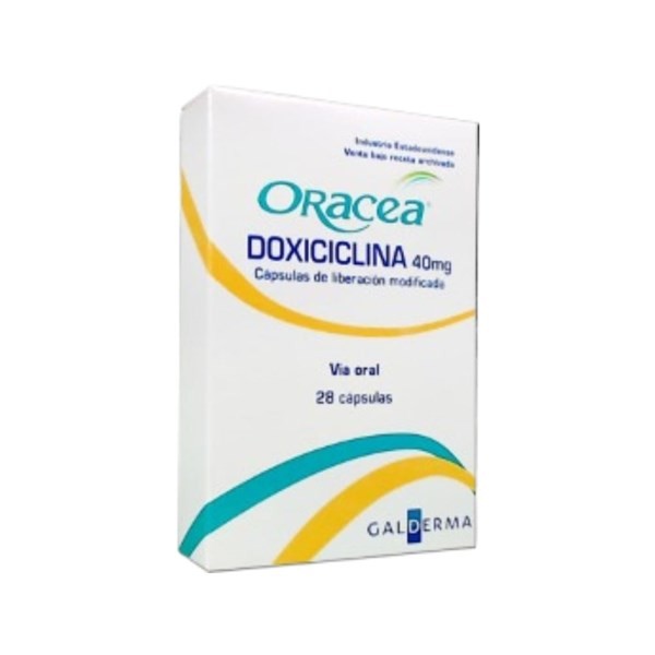 Galderma Oracea Doxiciclina 40 Mg x 28 Cáps #1