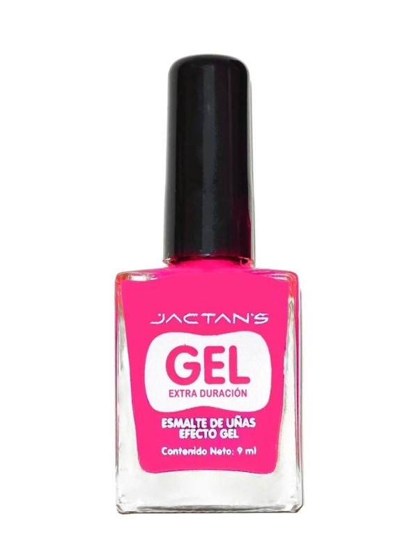 Jactans Esmalte Gel Extra Duracion Color Rosa Fluo 015 #1