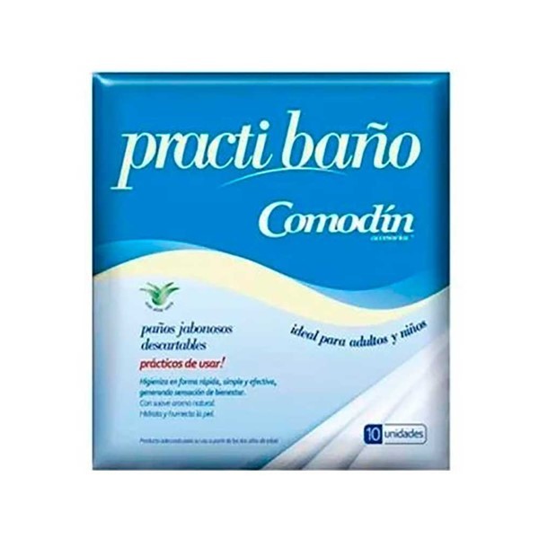 Comodin Practibaño Paños Jabonosos (10 Unidades9 #1