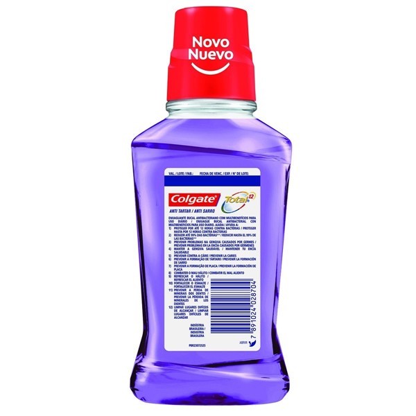 Colgate Enjuague Bucal Total 12 Antisarro 250 ml alt