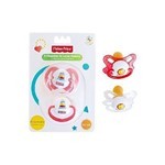 Fisher Price Chupete de Silicona Con Tetina Para Ortodoncia 18-24 Meses (2 Unidades) #1