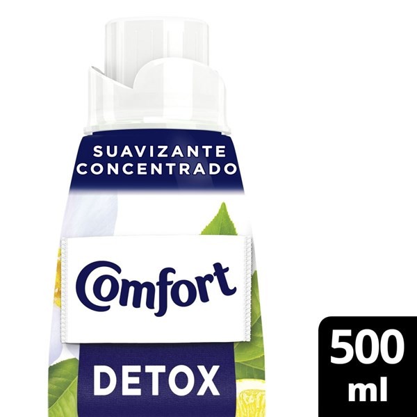 Comfort Suavizante de Ropa Detox Repuesto 500 ml