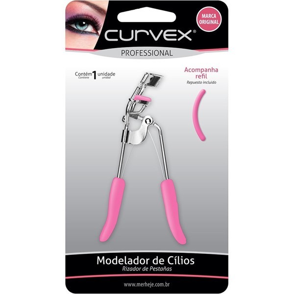 Merheje Rizador de Pestañas Curvex Rosa alt