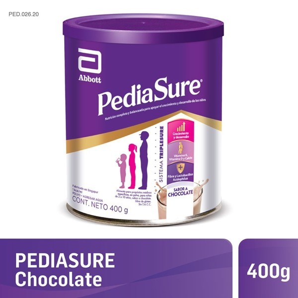 Pediasure Suplemento Nutricional Vainilla Lata 400 gr