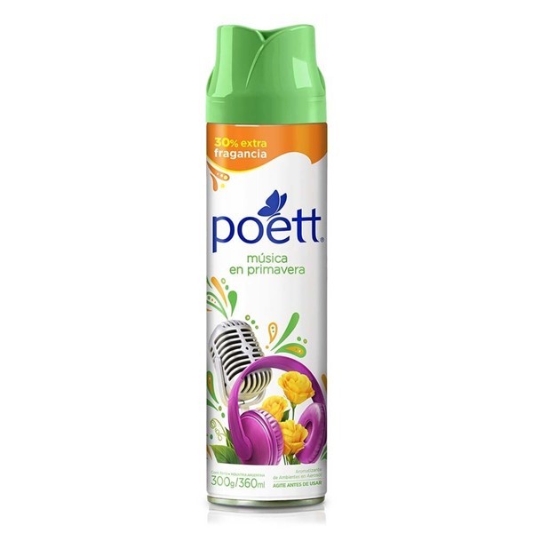 Desodorante De Ambiente Poett Música En Primavera 360 Ml alt