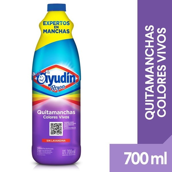 Ayudin Quitamanchas Ayudín Colores Vivos 700 Ml #1